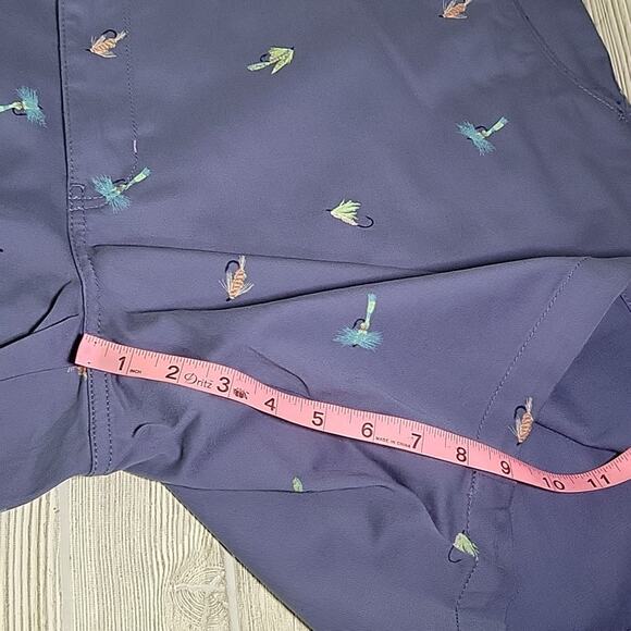 Foundry Flat Front Fly Fishing Lures Print Shorts Mens Size 48 NWT - Picture 8 of 10